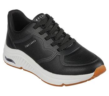 Black / White Skechers Arch Fit: S-Miles - Mile Makers | 4524A_USA
