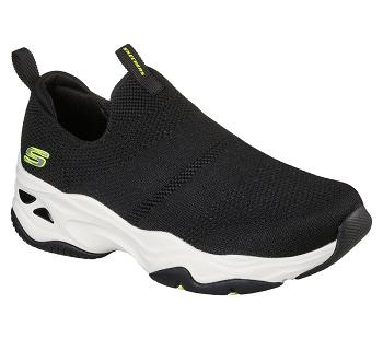 Black / White Skechers D'Lites 4.0 - Perfect Flow | 4413E_USA