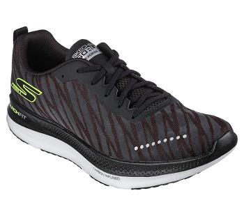 Black / White Skechers GO RUN Razor Excess 2 | 4862A_USA