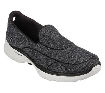 Black / White Skechers GO WALK 6 - Carice | 7172B_USA