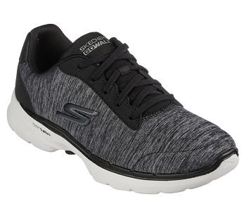 Black / White Skechers GOwalk 6 - Magic Melody | 6473Q_USA