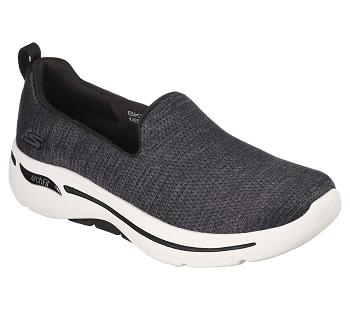 Black / White Skechers GOwalk Arch Fit - Unlimited Time | 5274B_USA