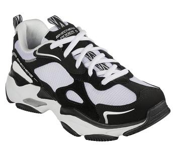 Black / White Skechers Lander S - Petal Pusher | 28980_USA