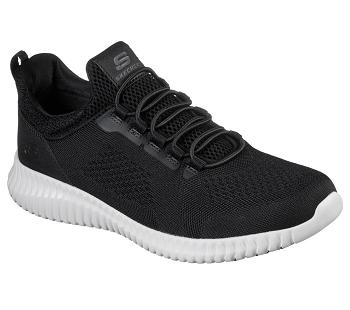Black / White Skechers Relaxed Fit: Cessnock SR | 7436A_USA