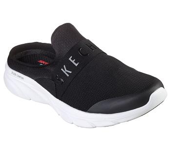 Black / White Skechers Relaxed Fit: D'Lux Comfort - Enthusiast | 2888K_USA