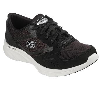 Black / White Skechers Relaxed Fit: D'Lux Comfort - Plenty Success | 2963Q_USA