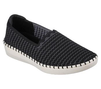 Black / White Skechers Sepulveda 2.0 - Beach Waves | 2842L_USA