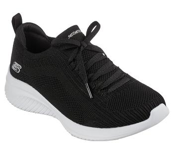 Black / White Skechers Ultra Flex 3.0 - Big Plan | 1199P_USA