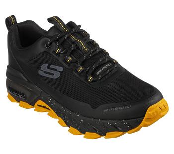 Black / Yellow Skechers Max Protect - Liberated | 5908L_USA