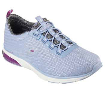 Blue / Grey Skechers Skech-Air Edge - Lifetime | 3949D_USA