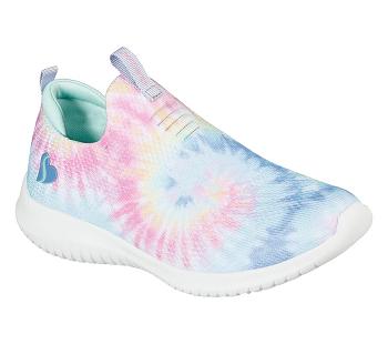 Blue / Multicolor Skechers Ultra Flex - Groovin Vibe | 46205_USA