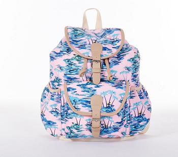 Blue / Pink Skechers Rucksack Drawstring | 2619E_USA