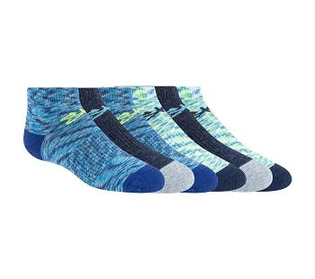 Blue Skechers 6 Pack Space Dye Low Cut | 7330A_USA