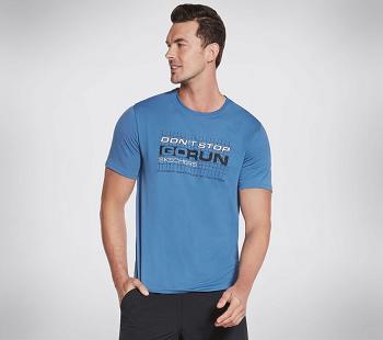 Blue Skechers Apparel Don't Stop Go Run | 3064B_USA