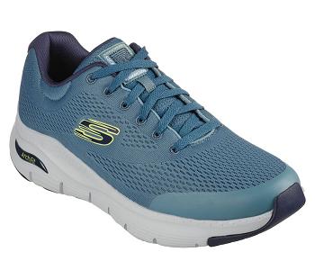 Blue Skechers Arch Fit | 5614A_USA