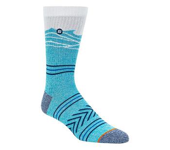 Blue Skechers Beach Waves Crew - 1 Pack | 1662A_USA