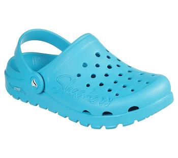 Blue Skechers Foamies: Arch Fit Footsteps - Pure Joy | 5904K_USA
