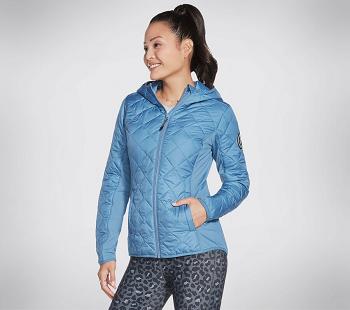 Blue Skechers GOwalk Wear Everyday Puffer | 3947G_USA