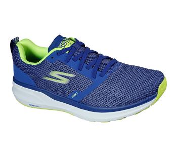 Blue / Yellow Skechers GOrun Pure 2 - Axis | 3639Q_USA