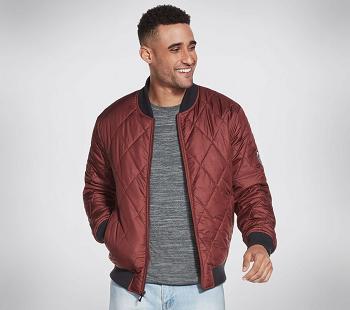Brown Skechers Apparel Apex Quilted | 2739X_USA