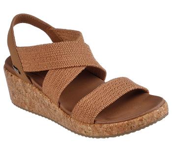 Brown Skechers Arch Fit Beverlee - Love Stays | 3267D_USA