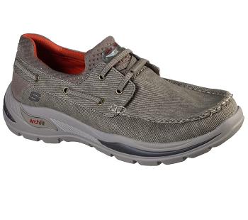 Brown Skechers Arch Fit Motley - Oven | 7956A_USA