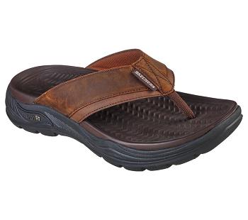 Brown Skechers Arch Fit Motley SD - Malico | 6208R_USA