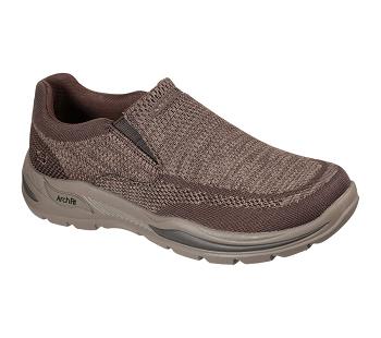 Brown Skechers Arch Fit Motley - Vaseo | 53933_USA