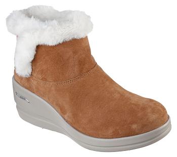 Brown Skechers Arch Fit Rise - Elegant | 30038_USA