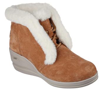 Brown Skechers Arch Fit Rise - Luxe | 2992K_USA