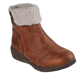 Brown Skechers Arya - New Rumor | 7538A_USA