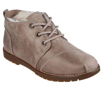 Brown Skechers BOBS Chill Lugs - Snuggle Life | 76885_USA
