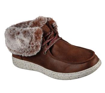 Brown Skechers BOBS Skipper - Hang Glider | 1402A_USA