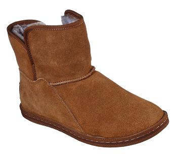 Brown Skechers Cozy Campfire - Bunny Cuddles | 23410_USA