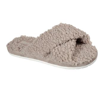 Brown Skechers Cozy Slide | 5726L_USA