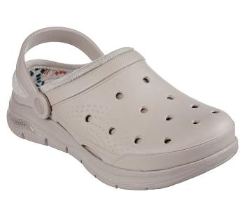 Brown Skechers Foamies: Arch Fit Lined - Cozy Gal | 6526A_USA