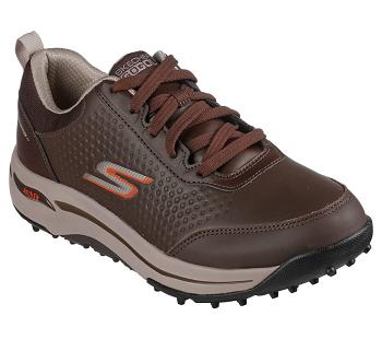 Brown Skechers GO GOLF Arch Fit - Set Up | 2383D_USA