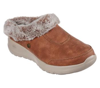 Brown Skechers GO Lounge: On-the-GO Joy - Gratify | 6042S_USA