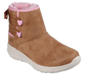 Brown Skechers GO WALK Joy - Lovely Lace | 3170A_USA