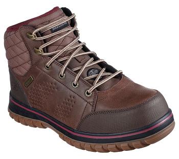 Brown Skechers McColl Comp Toe | 5746A_USA