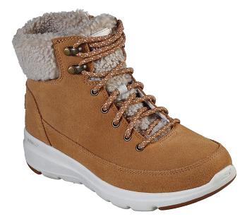 Brown Skechers On-the-GO Glacial Ultra - Woodlands | 1766A_USA