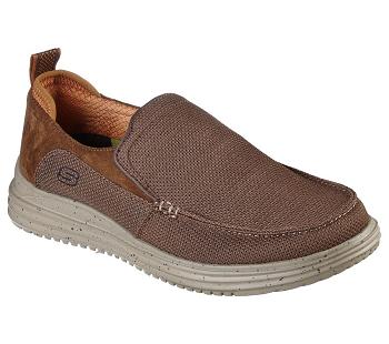 Brown Skechers Proven - Renco | 70250_USA