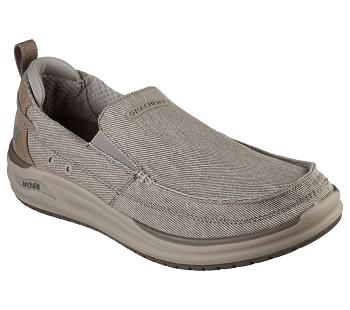 Brown Skechers Relaxed Fit: Arch Fit Melo - Port Bow | 53680_USA