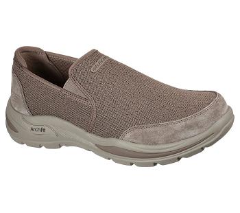 Brown Skechers Relaxed Fit: Arch Fit Motley - Ratel | 2207D_USA
