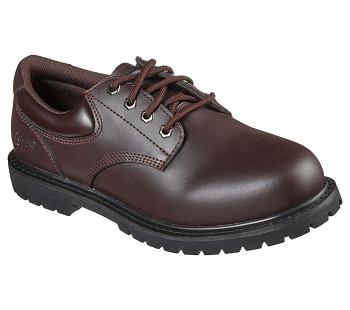 Brown Skechers Relaxed Fit: Cottonwood - Vorbeck SR | 6386C_USA