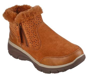 Brown Skechers Relaxed Fit: Easy Going - Perfect Snuggle | 73630_USA