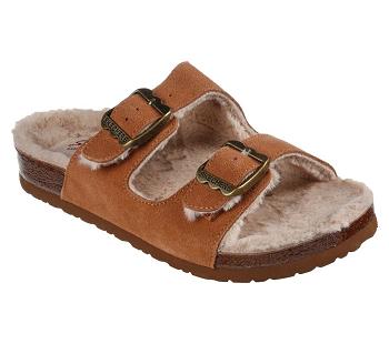 Brown Skechers Relaxed Fit: Granola - Furry Season | 6601D_USA