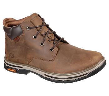 Brown Skechers Relaxed Fit: Segment 2.0 - Brogden | 2993P_USA