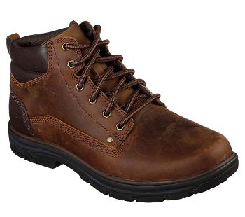 Brown Skechers Relaxed Fit: Segment - Garnet | 32574_USA