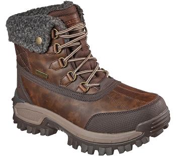 Brown Skechers Relaxed Fit: Trekson - Gleason | 2368K_USA